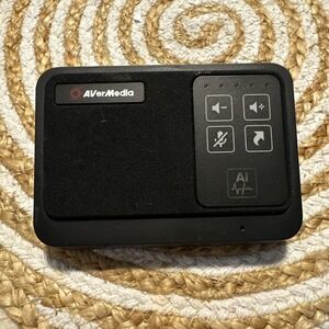 Avermedia AI Speakerphone Webcam Gaming CPU Computer meeting. DEVICE ONLY